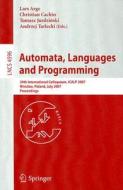 Automata, Languages and Programming edito da Springer-Verlag GmbH