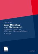 Event-Marketing und -Management di Gerd Nufer edito da Deutscher Universitätsvlg