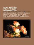 Real Madrid Baloncesto: Raimundo Saporta di Books Llc edito da Books LLC, Wiki Series
