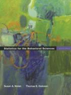 Statistics for the Behavioral Sciences [With Access Code] di Susan A. Nolan, Thomas E. Heinzen edito da Worth Publishers