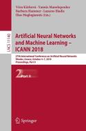 Artificial Neural Networks and Machine Learning - ICANN 2018 edito da Springer-Verlag GmbH