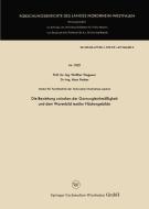 Die Beziehung zwischen der Garnungleichmäßigkeit und dem Warenbild textiler Flächengebilde di Walther Wegener edito da VS Verlag für Sozialwissenschaften
