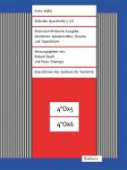 Oxforder Quarthefte 5 & 6 di Franz Kafka edito da Wallstein Verlag GmbH