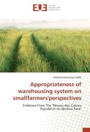 Appropriateness of warehousing system on smallfarmers'perspectives di Adolphe Kankisingi Sadiki edito da Editions universitaires europeennes EUE