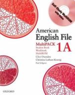 American English File Level 1: Student Book/workbook Multipack A di Clive Oxenden, Christina Latham-Koenig, Paul Seligson edito da Oxford University Press