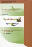 Nutrition & You Student Access Code Card: Core Concepts for Good Health di Joan Salge Blake edito da Benjamin-Cummings Publishing Company