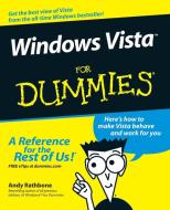 Windows Vista For Dummies di Andy Rathbone edito da John Wiley & Sons