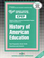 History of American Education di National Learning Corporation edito da National Learning Corp