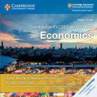 Cambridge Igcse (r) And O Level Economics Cambridge Elevate Teacher's Resource Access Card di Susan Grant edito da Cambridge University Press
