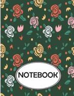 Notebook: Dot-Grid, Graph, Lined, Blank Paper: Colorful Flowers Pattern V.3: Notebook Journal, Notebook Marble, Notebook Paper, di Ethan Rhys edito da Createspace Independent Publishing Platform