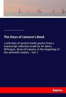 The Dean of Lismore's Book di William Forbes Skene, James Macgregor, Thomas Maclauchlan, Aeneas Chisholm edito da hansebooks