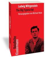 The Big Typescript di Ludwig Wittgenstein edito da Klostermann Vittorio GmbH