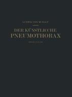 Der Künstliche Pneumothorax di Ludwig Von Muralt, Na Ranke edito da Springer Berlin Heidelberg