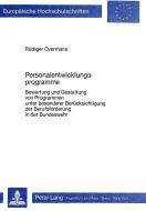 Personalentwicklungsprogramme di Rüdiger Overmans edito da Lang, Peter GmbH