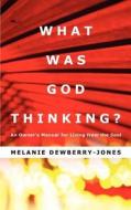 What Was God Thinking? di Melanie Dewberry-Jones edito da iUniverse