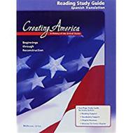 Creating America: Beginnings Through Reconstruction: Reading Study Guide (Spanish) edito da HOUGHTON MIFFLIN