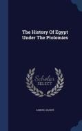 The History Of Egypt Under The Ptolomies di Samuel Sharpe edito da Sagwan Press