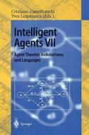 Intelligent Agents VII. Agent Theories Architectures and Languages edito da Springer Berlin Heidelberg