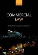 Commercial Law di Eric Baskind, Greg Osborne, Lee Roach edito da Oxford University Press