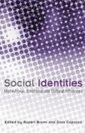 Social Identities edito da Taylor & Francis Ltd