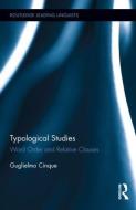 Typological Studies di Guglielmo (University of Venice Cinque edito da Taylor & Francis Ltd