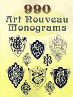 990 Art Nouveau Monograms di Dover edito da Dover Publications Inc.