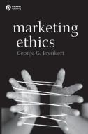 Marketing Ethics di Brenkert edito da John Wiley & Sons