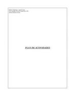 Plan de Actividades: Spanish Version di Mercedes Carolina Nieves edito da Createspace