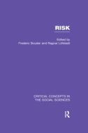 Risk di Ragnar Lofstedt edito da Routledge
