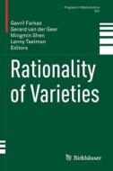 Rationality of Varieties edito da Springer International Publishing