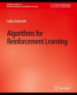 Algorithms for Reinforcement Learning di Csaba Grossi edito da Springer International Publishing