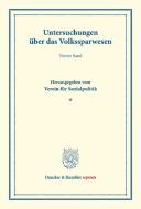 Untersuchungen über das Volkssparwesen. edito da Duncker & Humblot