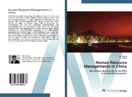 Human Resource Managements in China di Bin Zhang, Li Zhang edito da AV Akademikerverlag