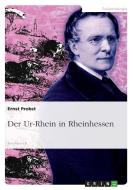 Der Ur-Rhein in Rheinhessen di Ernst Probst edito da GRIN Publishing