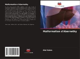 Malformation d'Abernethy di Atul Kabra edito da Editions Notre Savoir