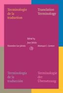 Terminologie De La Traduction edito da John Benjamins Publishing Co