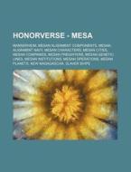 Honorverse - Mesa: Mannerheim, Mesan Ali di Source Wikia edito da Books LLC, Wiki Series