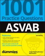 Asvab: 1001 Practice Questions for Dummies (+ Online Practice) di Rod Powers, Angie Papple Johnston edito da FOR DUMMIES