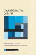 Capital Gains Tax 2014/15 di Rebecca Cave, Iris Wunschmann-Lyall edito da Tottel Publishing