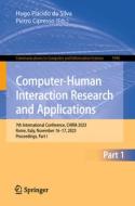 Computer-Human Interaction Research and Applications edito da Springer Nature Switzerland
