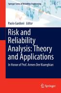 Risk and Reliability Analysis: Theory and Applications edito da Springer-Verlag GmbH