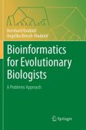 Bioinformatics for Evolutionary Biologists di Angelika Börsch-Haubold, Bernhard Haubold edito da Springer International Publishing