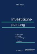 Investitionsplanung di Peter Betge edito da Gabler Verlag