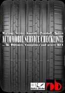AUTOMOBIL SERVICE CHECKLISTE - Wartung - Service - Kontrolle - Protokoll - Notizen di Uwe H. Sültz edito da Books on Demand