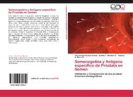 Semenogelina y Antígeno específico de Próstata en Semen di Yeny Cecilia Posada Posada, Martha E. Martínez B., Adriana A. Ibarra R. edito da EAE