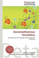 Darwiniothamnus Tenuifolius edito da Betascript Publishing