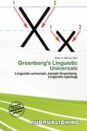 Greenberg\'s Linguistic Universals edito da Aud Publishing