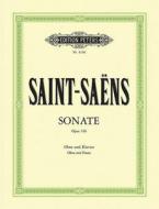 Oboe Sonataop 166 di CAMILLE SAINT-SA NS edito da Faber Music