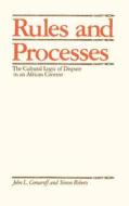 Rules & Processes di John L. Comaroff edito da University of Chicago Press