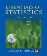 Essentials of Statistics [With CD-ROM] di Mario F. Triola edito da Addison Wesley Publishing Company